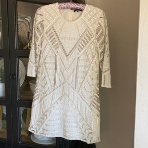 Parker Art Deco Beaded Dress